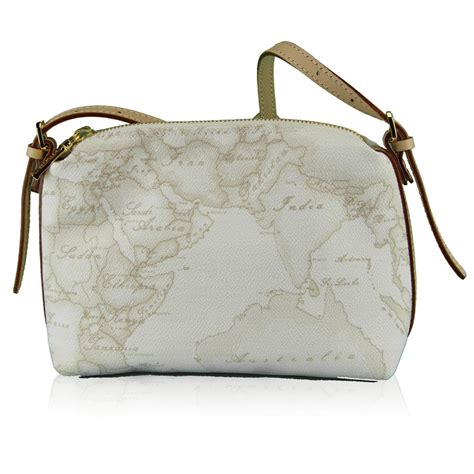 ALVIERO MARTINI 1 CLASSE BORSA A TRACOLLA CONTEMPORY D027 6188 BIANCO