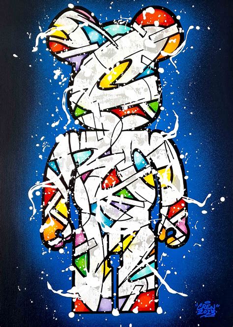 Urbaneez Funkhaus Bearbrick Original By Cren Buy Street Art