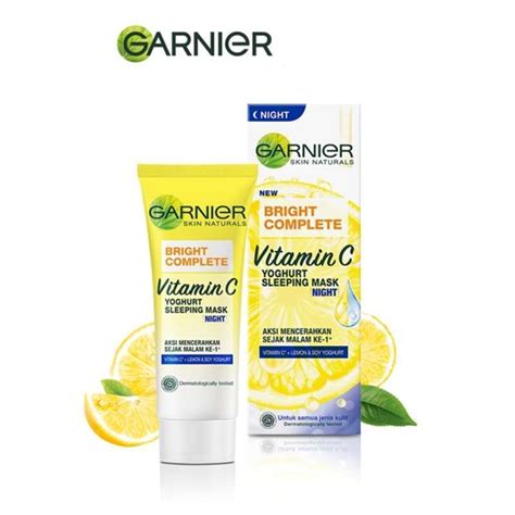 Jual Garnier Bright Complete White Speed Vitamin C Night Yoghurt