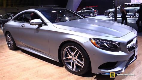 2016 Mercedes S Class Coupe S550 4matic Exterior And Interior Walkaround 2016 Detroit Auto