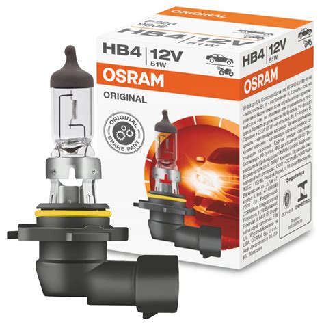 OSRAM HB4 9006 ŻARÓWKA ORIGINAL OEM SYLVANIA 12V 51W P22d Z HOMOLOGACJĄ