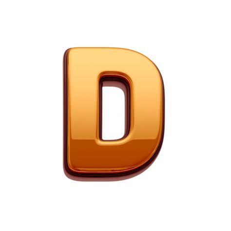 Gold Letter D Png Transparent Images Total Png Free Stock Photos