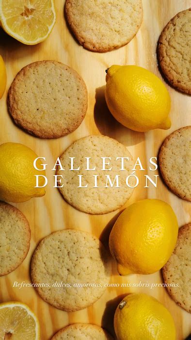 Galletas De Lim N La Cara Ola Recetas