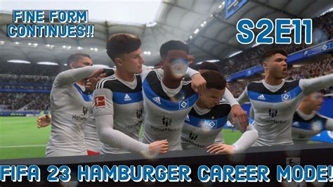 Fifa Hamburger Sv Career Mode S E Fine Form Continues