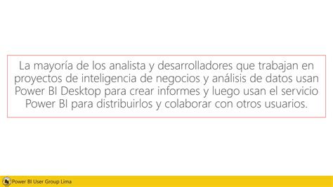 Power Bi Ug Lima Diferencias Entre Power Bi Desktop Y Power Bi