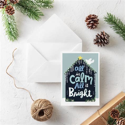 Free Festive Christmas Greeting Card Printables A Peace Of Werk By