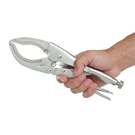 Irwin Vise Grip Locking Plier Curved Lever 3 18 In Max Jaw Opening