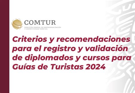 Criterios Y Recomendaciones Para El Registro Y Validaci N De Diplomados