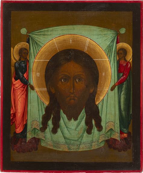 138 ART ICONS FROM THE ORTHODOX WORLD IKONE MIT DEM MANDYLION