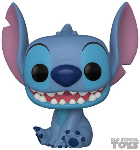 Stitch Seated Smiling Pop Vinyl Disney Funko Old School Toys