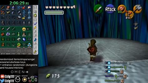 Ocarina Of Time Randomizer With Entrance Randomizer Youtube