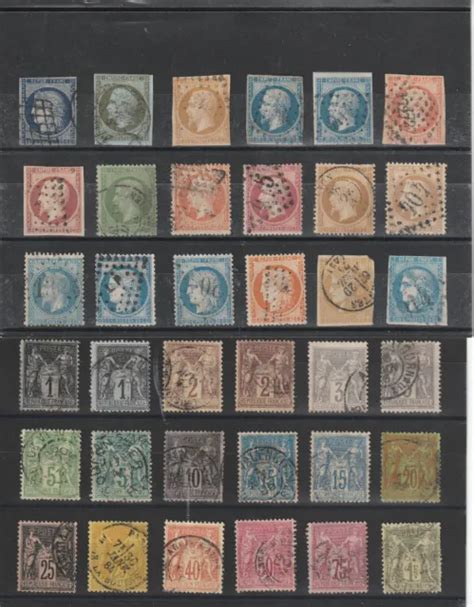 Gros Lot De Timbres Classiques Oblit R S Eur Picclick Fr