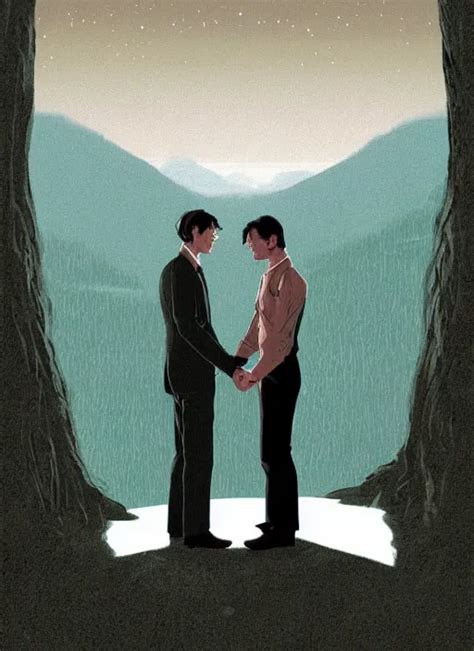 Twin Peaks Artwork Portrait Of Mads Mikkelsen And Stable Diffusion