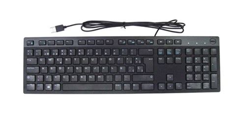 Teclado Dell KB216 QWERTY español España de color negro Mercado Libre