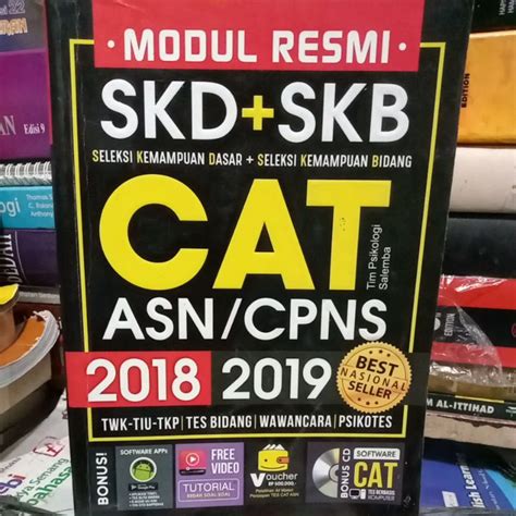 Jual Modul Resmi Skd Skb Cat Asn Pns Shopee Indonesia