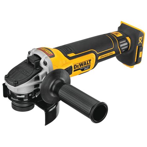 DEWALT 20 Volt MAX Cordless Brushless 4 1 2 In Small Angle Grinder