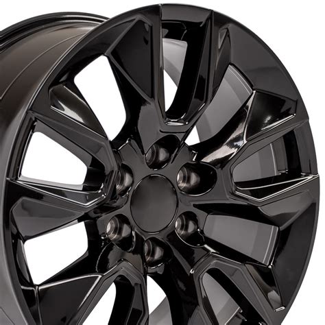 20 Fits Chevy Silverado Gloss Black RST Rally Tahoe Wheels 20x9 Rims