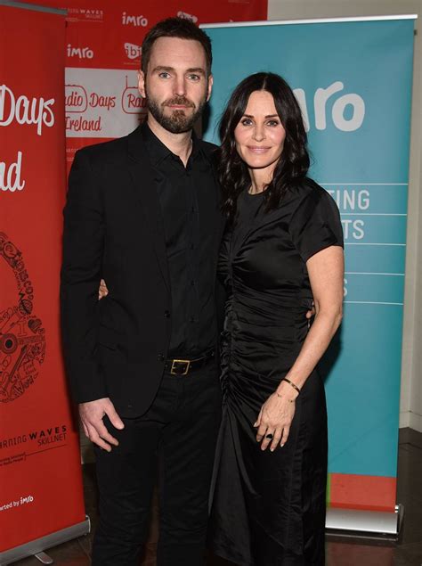 COURTENEY COX and Johnny McDaid at Imro Awards in Dublin 02/22/2018 ...