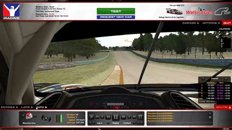 Iracing S W Watkins Glen Boot Ferrari Gt Fixed