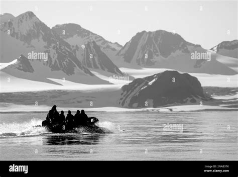 Norway Svalbard Zodiac Black And White Stock Photos And Images Alamy