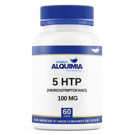 5 Htp 100 MG 60 Cápsulas Original Shopee Brasil