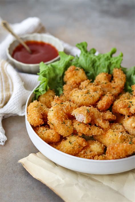 Tempura De Gambas Au Panko En Cuisine