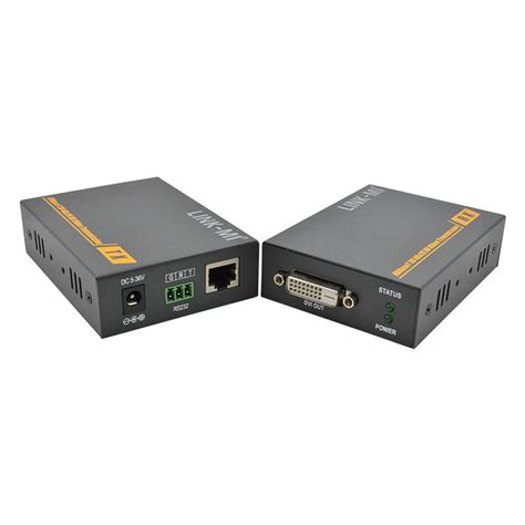 70m Dvi Hdbaset Kvm Extender Sobre Cat67 Soporte De Cable 4k Rs232