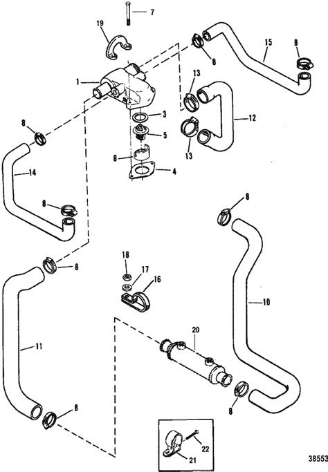 Mercruiser 350 Cooling System Diagram