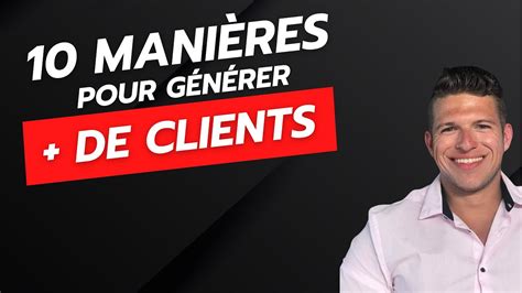 Mani Res De Trouver Des Clients En Tant Que Conseillers En