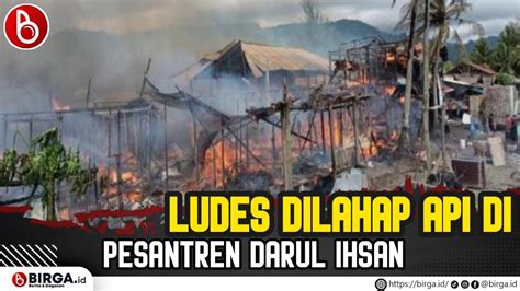 Puluhan Bilik Santri Kabilah Nagan Raya Ludes Dilahap Api Di Pasantren