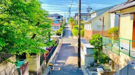 K Japan Walk Suburban Nagoya Modern Japanese Houses Neighborhood