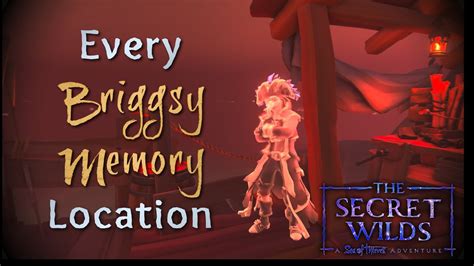 All Briggsy Memory Locations In The Secret Wilds Adventure Sea Of