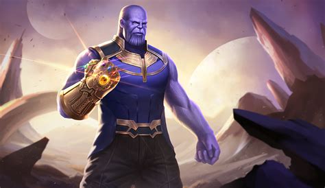 Thanos Infinity Gauntlet Artwork Wallpaper,HD Superheroes Wallpapers,4k ...