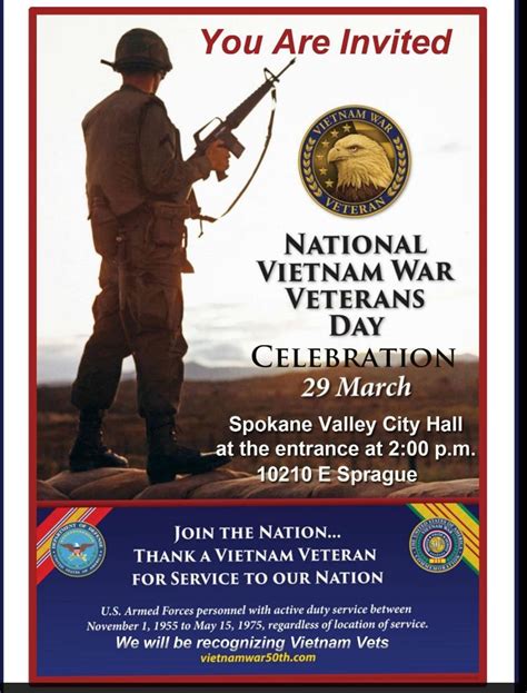 You are Invited National Vietnam War Veterans Day Celebration | WDVA