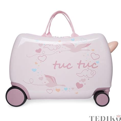 Tuc Tuc детски куфар за пътуване Rosa