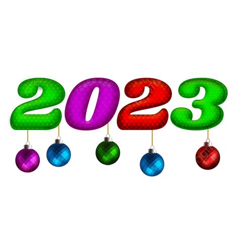 3d 2023 Feliz Año Nuevo Navidad Y Carta De Texto Celebrar Fiesta Psd