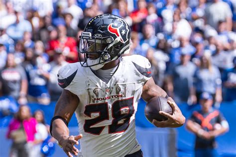 Joe Mixon Injury Update What Game Status Looks Like For Texans Rb In