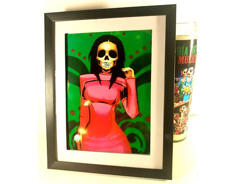 Prints Wall Décor Dias De Los Muertos By Mikekimart Original Framed