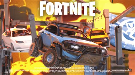 Fortnite Cars Vehicle Update Youtube