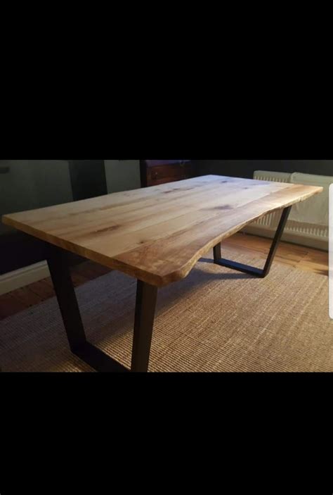 Rustic Solid Oak Table 1.5m - Rustic Modern Furniture - Rustic tables ...