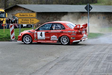 Hillmann Ralf Wollner Hans Peter Mitsubishi Lancer Evo Adac