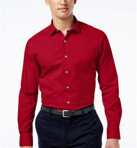 Alfani Spectrum Men's Slim-Fit Stretch Dress Shirt | Blingby