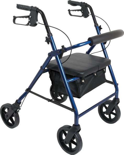 Walker Evolution 4 Wheeled Walkertraybasket Anderson Wheelchair