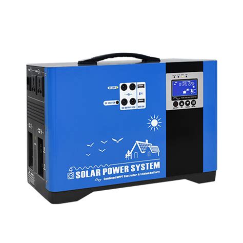 Portable Lithium Battery Solar Storage System | JNiXenergy