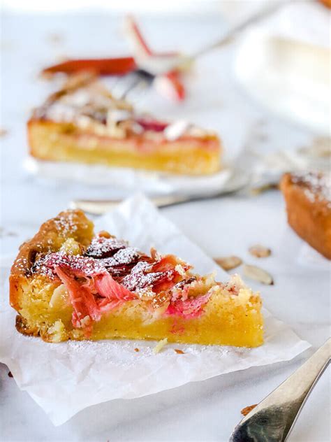 Rhubarb Almond Frangipane Tart Hummingbird Thyme