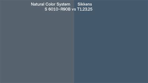 Natural Color System S 6010 R90b Vs Sikkens T1 23 25 Side By Side