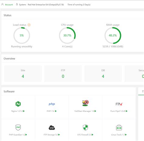 Nginx Optimize Aapanel Free Hosting Control Panel One Click Lamp Lemp