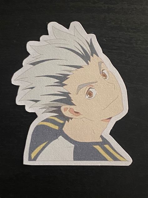 Haikyuu Bokuto Stickers Etsy