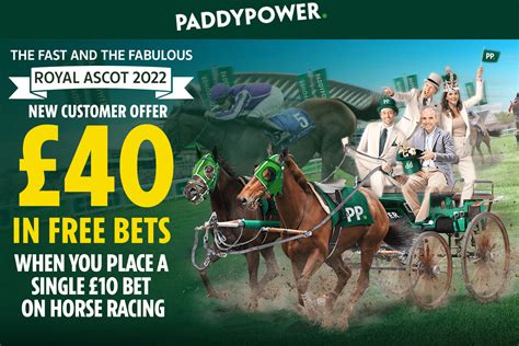 Royal Ascot Betting Offer Bet £10 Get £40 In Free Bets With Paddy