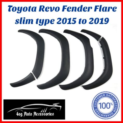 Toyota Hilux Revo Conquest Fender Flare Slim Type 2015 To 2019 Model